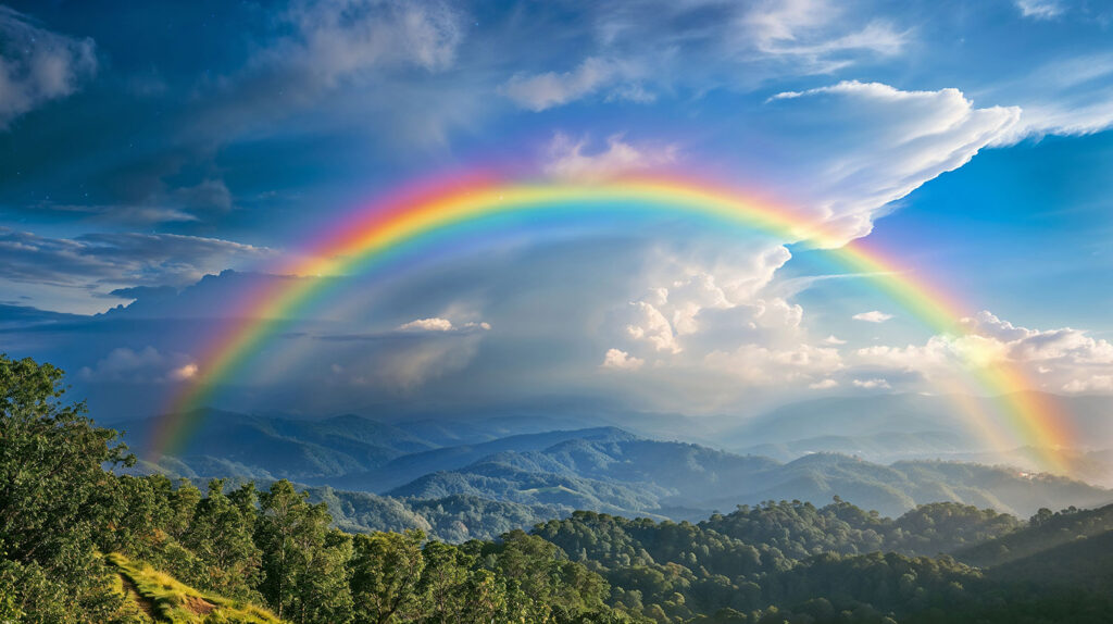 Arcobaleno doppio: quanto è raro e perché si forma?