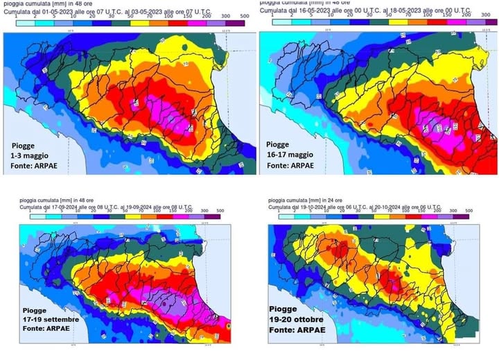 Quarta alluvione in Emilia Romagna in solo 17 mesi