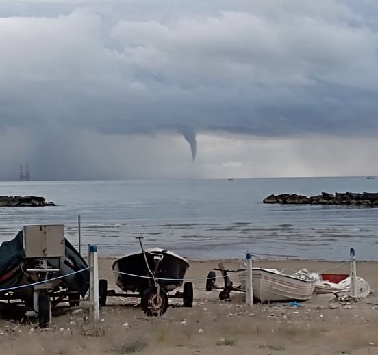 Trombe marine del 09/05/2025