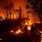 IL FUMO DEGLI INCENDI CANADESI SUI CIELI ITALIANI
